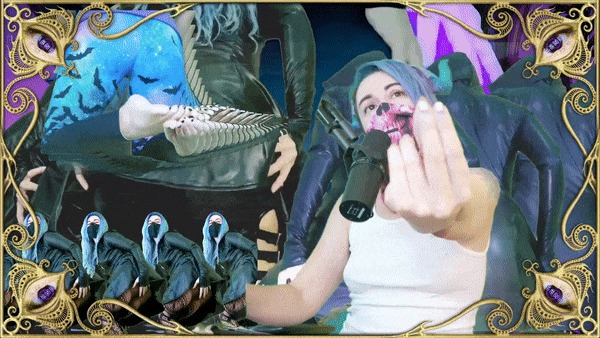 Live video [DSLR on; casual clothing & SM7B; effects, subliminals, mindfucky apparitions] - $9.99/min